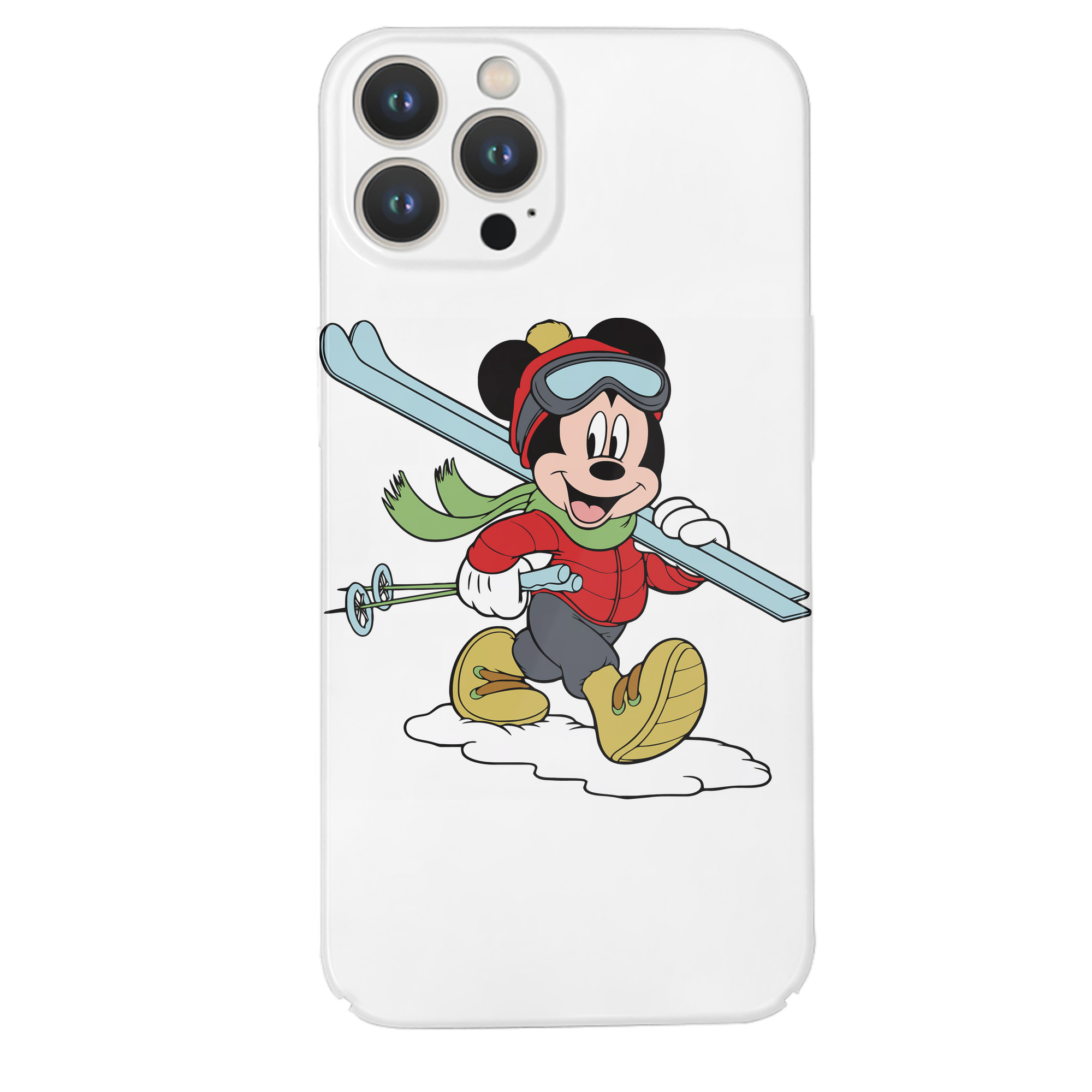 （画像用） ミッキーマウス Mickey Mouse 【iPhone 14シリーズ対応】ハードケース